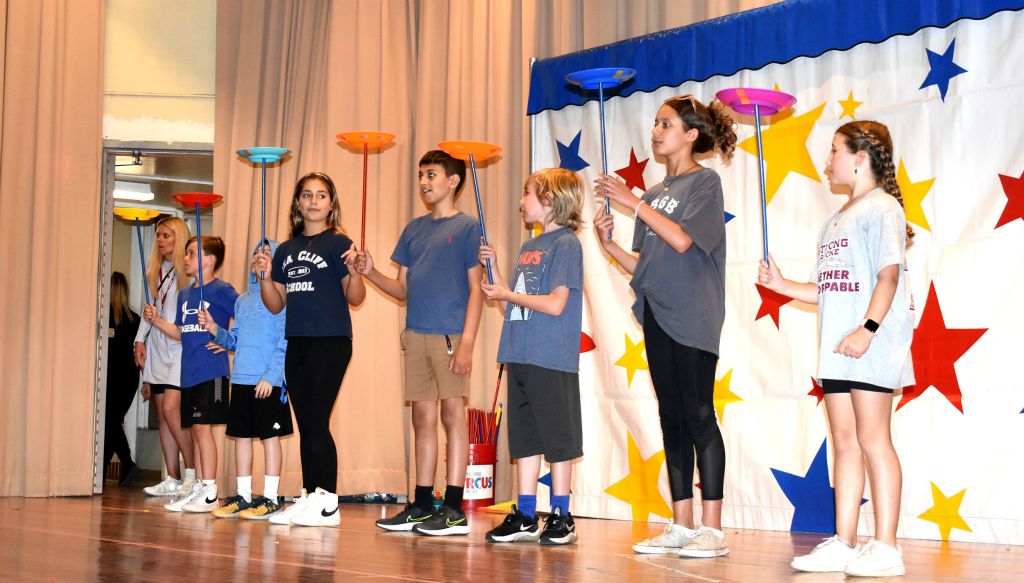 Students Perform in a Circus