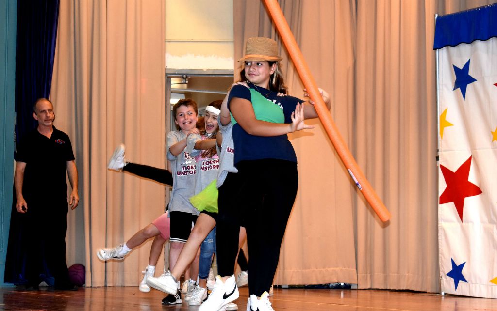 Students Perform in a Circus