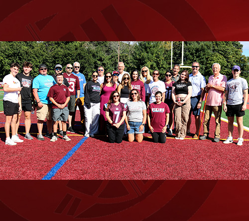 Alumni's Group Photo on the Field