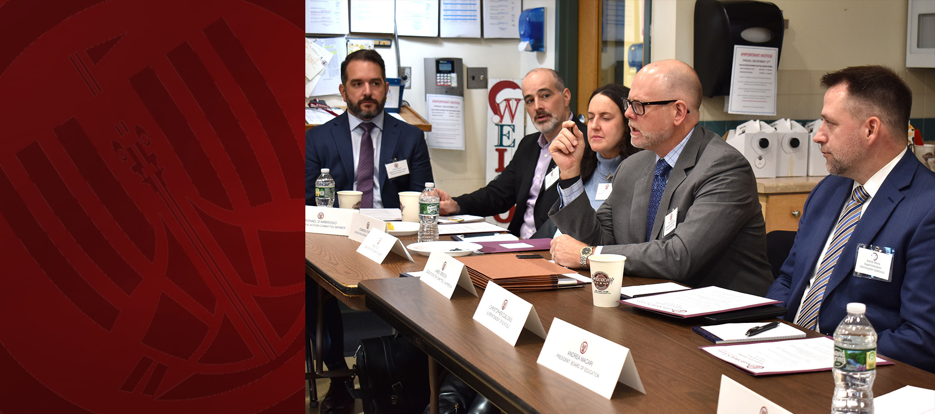 Students and Coach Smiling Posing For Pic